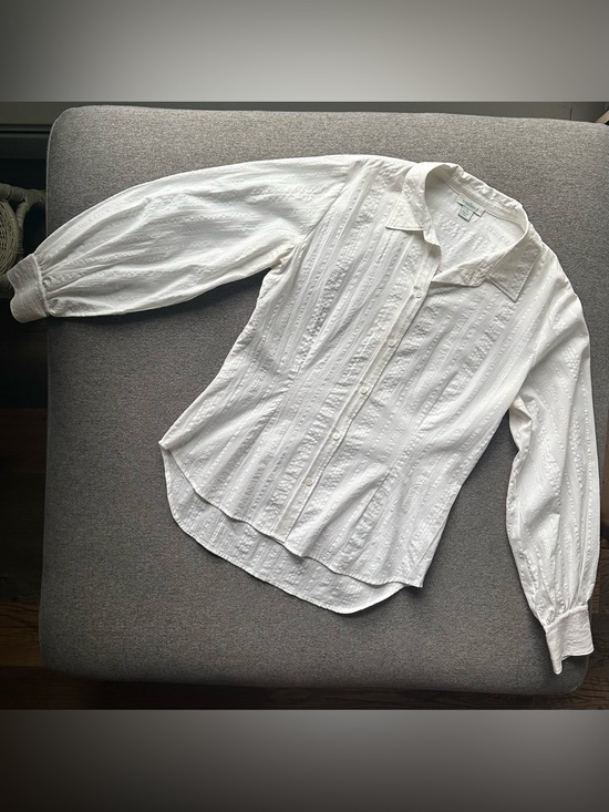 Sundance Tops - Sundance 100% Cotton Button Down Shirt Size Small